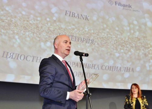 Fibank е отличена с наградата „Златно сърце“