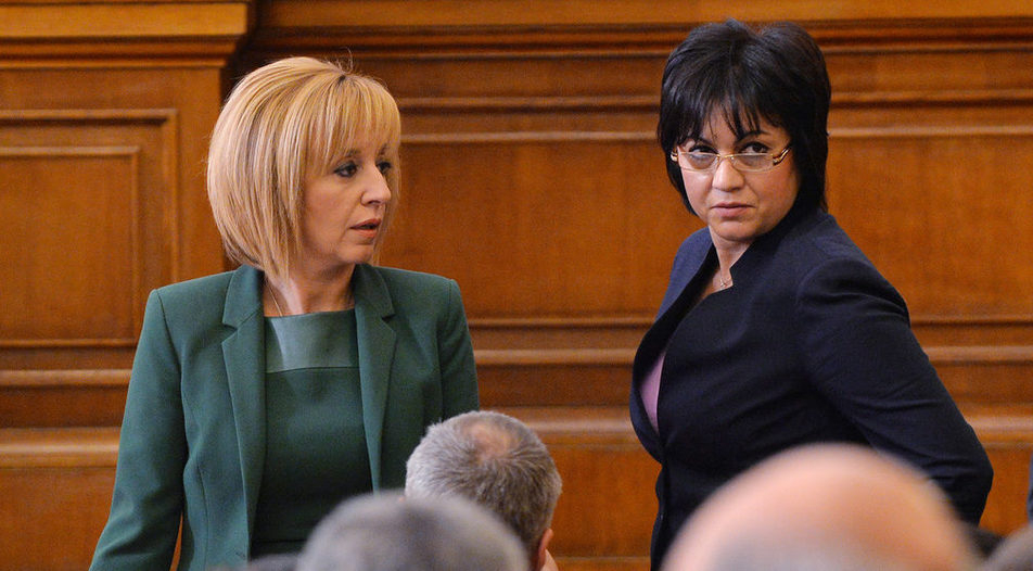 Отхвърлена: Манолова аут от голямата лява коалиция за предсрочните избори 