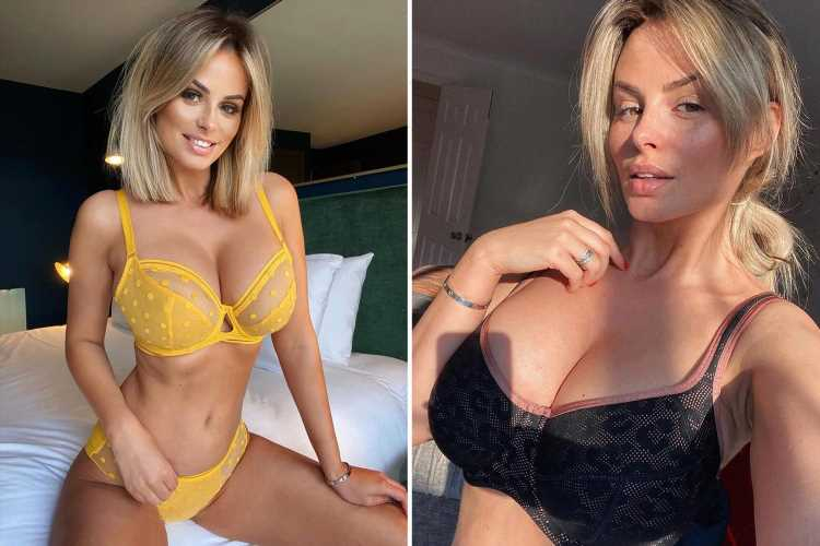 Секси моделка разголи сочните си гърди за наслада на феновете СНИМКИ 18+