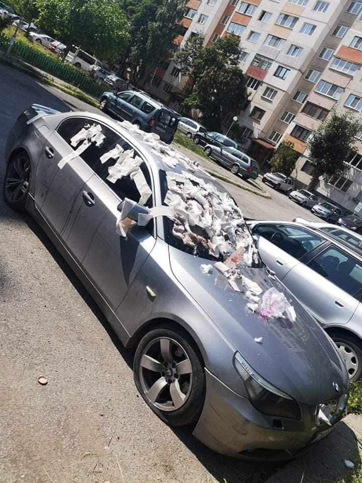 Брутално отмъщение застигна шофьор на БМВ в столичния кв. "Дружба" СНИМКИ 