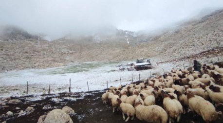 Невиждано! Сняг и торнадо в Анталия през юни ВИДЕО