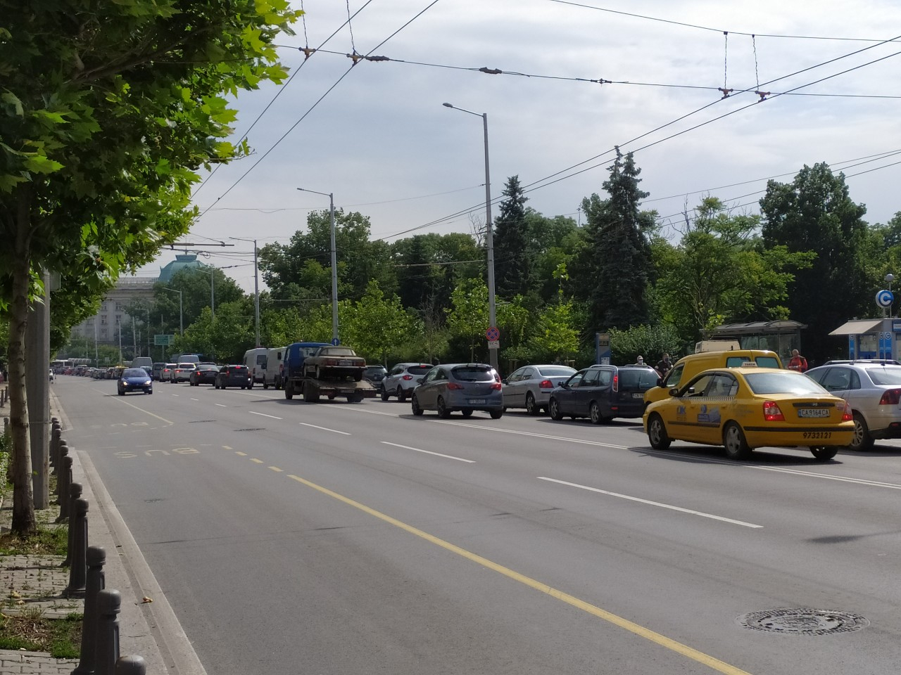 Ад в София! Нещо кошмарно се случва в центъра СНИМКИ 