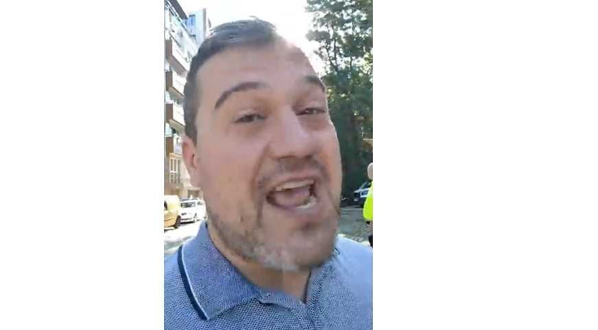  Никола Вапцаров обижда и псува протестиращи СНИМКА