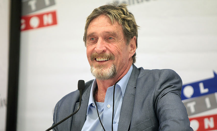 Откриха мъртъв в затвора основателя на антивирусната програма McAfee