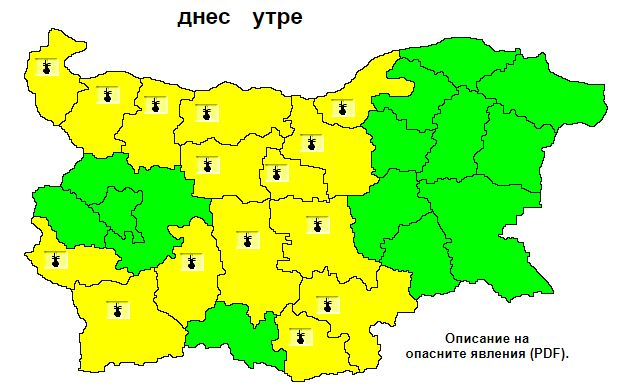 112 прегря в адската жега, най-страшно е... 