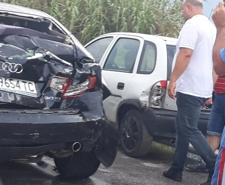 Верижно меле с тир и коли блокира Околовръстното в Пловдив СНИМКИ