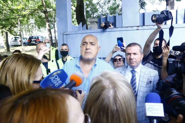 Борисов с първи думи след разпита в полицията ВИДЕО