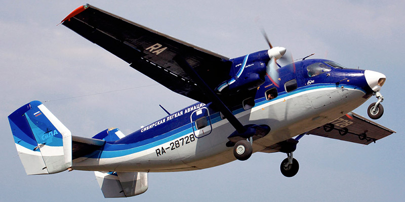 Руски пътнически самолет Ан-28 с 13 души на борда изчезна от радарите