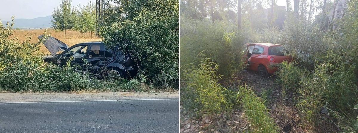 Черен брабус смлян във верижна катастрофа край Слънчев бряг СНИМКИ