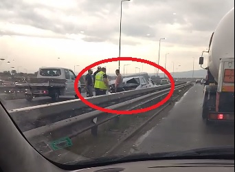 Ръсна дъждец и автомелетата в София започнаха ВИДЕО