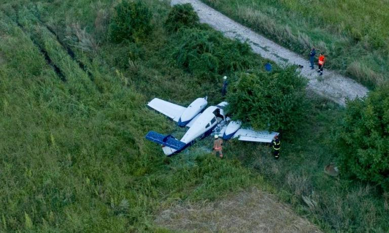 Първа версия за самолетната катастрофа край Пирдоп СНИМКИ