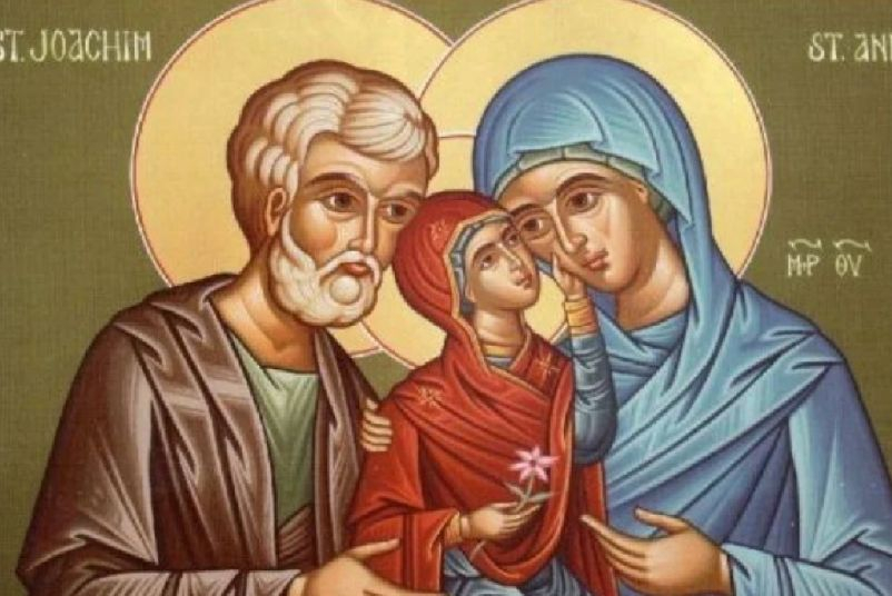 24 хубави имена черпят днес, почитаме бабата и дядото на Исус Христос