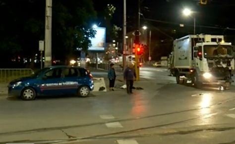 Среднощно меле в София ВИДЕО