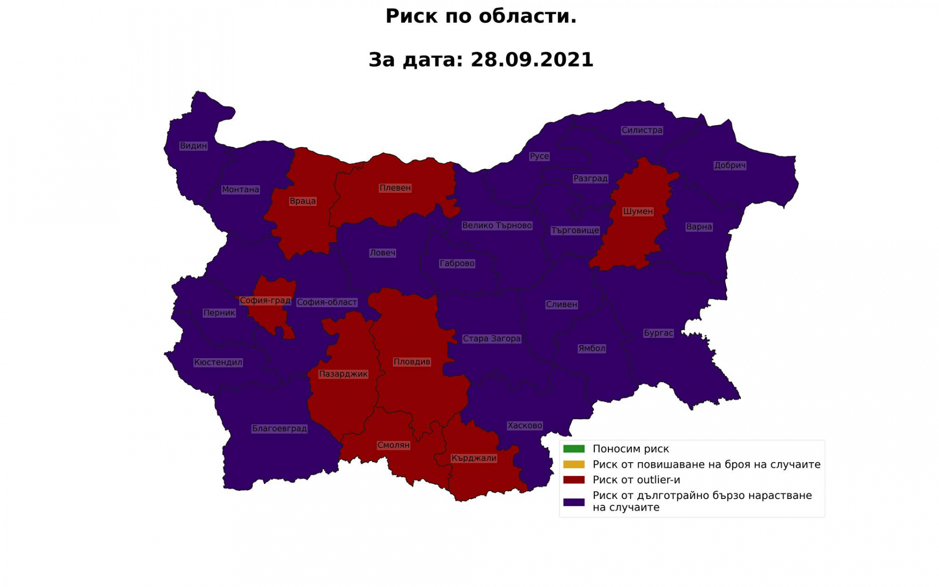 Проф. Витанов с мрачна прогноза, ето в кои градове ситуацията е извън контрол КАРТИ