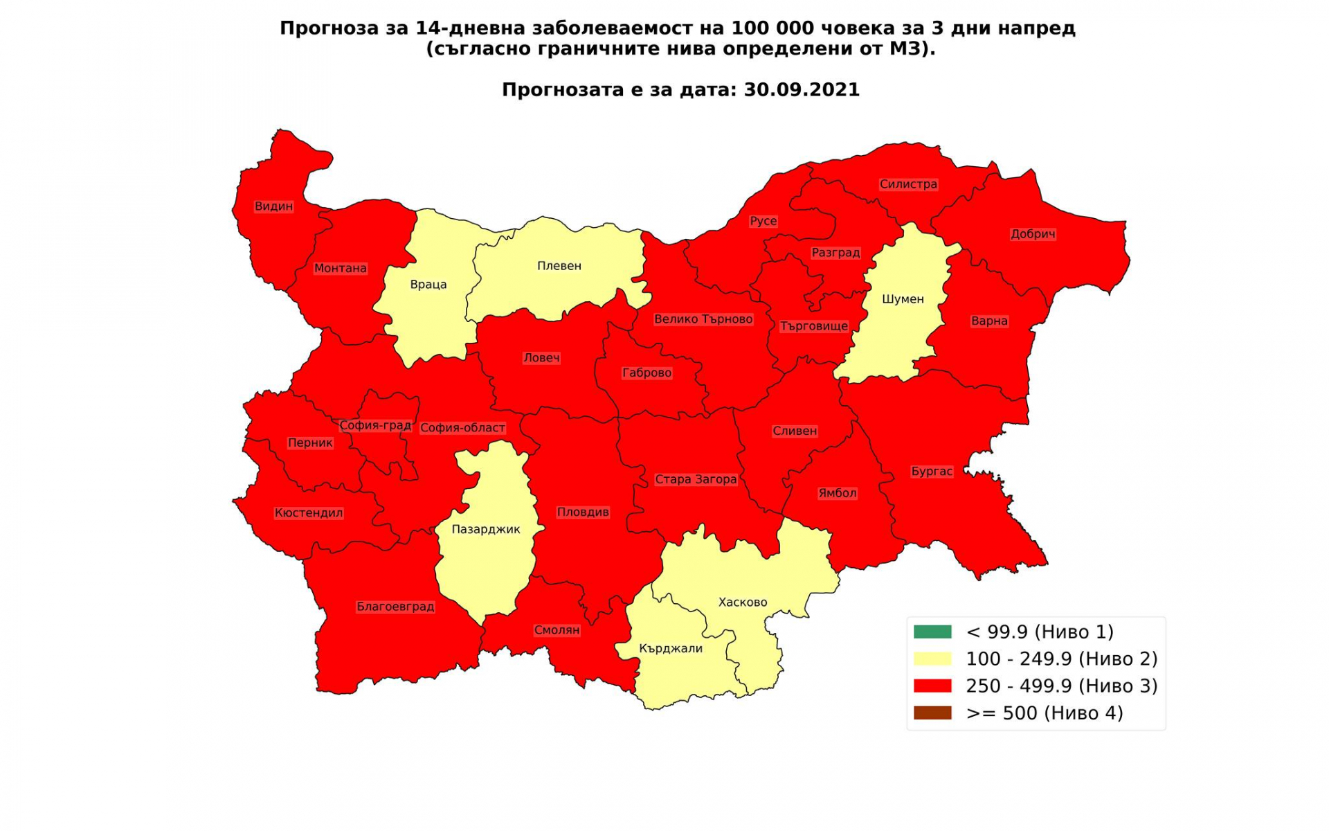 Проф. Витанов с мрачна прогноза, ето в кои градове ситуацията е извън контрол КАРТИ