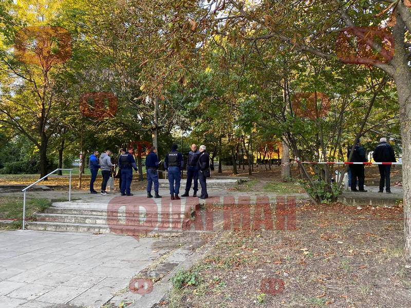 Зверско убийство в ранни зори в Бургас, почерня от полиция СНИМКИ