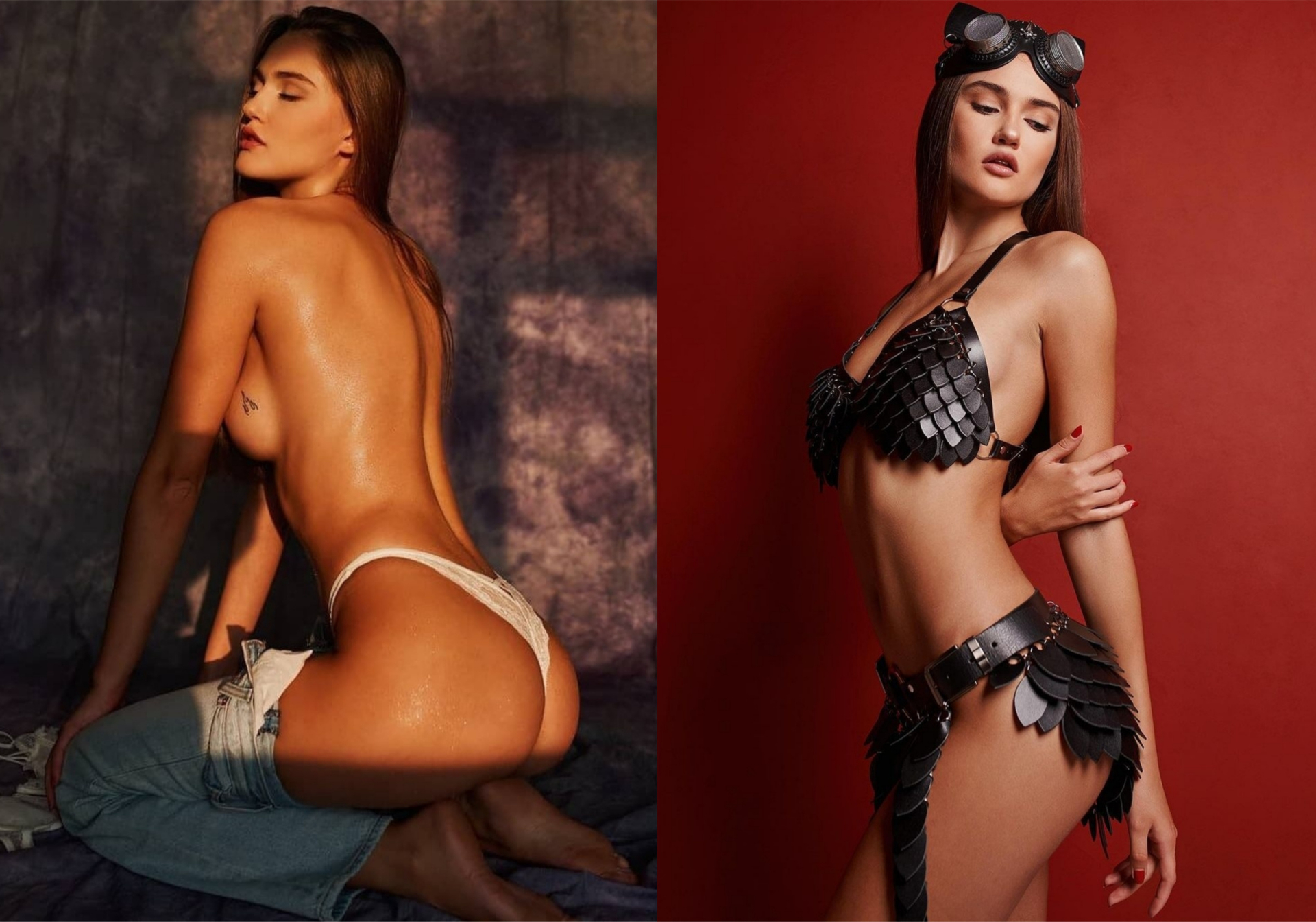 Моделка влезе в порното, за да си създаде връзки в обществото СНИМКИ 18+