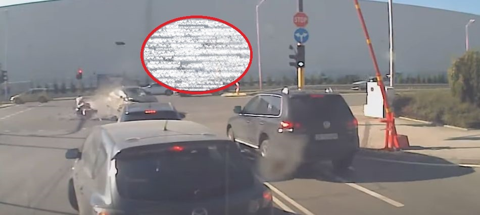 Смразяващо кръвта ВИДЕО 18+ от смъртта на моторист в София