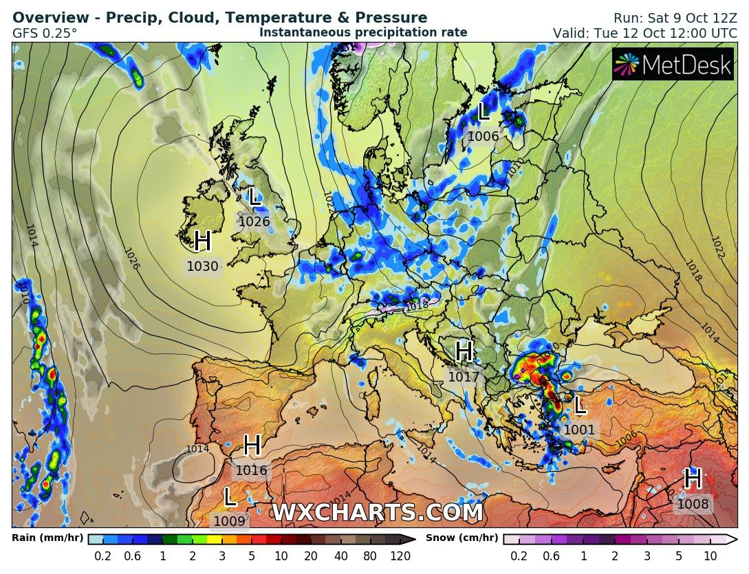 Meteo Balkans с мрачна прогноза за още порои, студ и сняг у нас, ето кога и къде