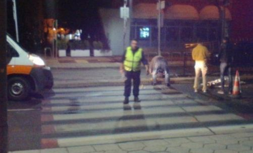Кървав инцидент на пешеходна пътека край столицата 