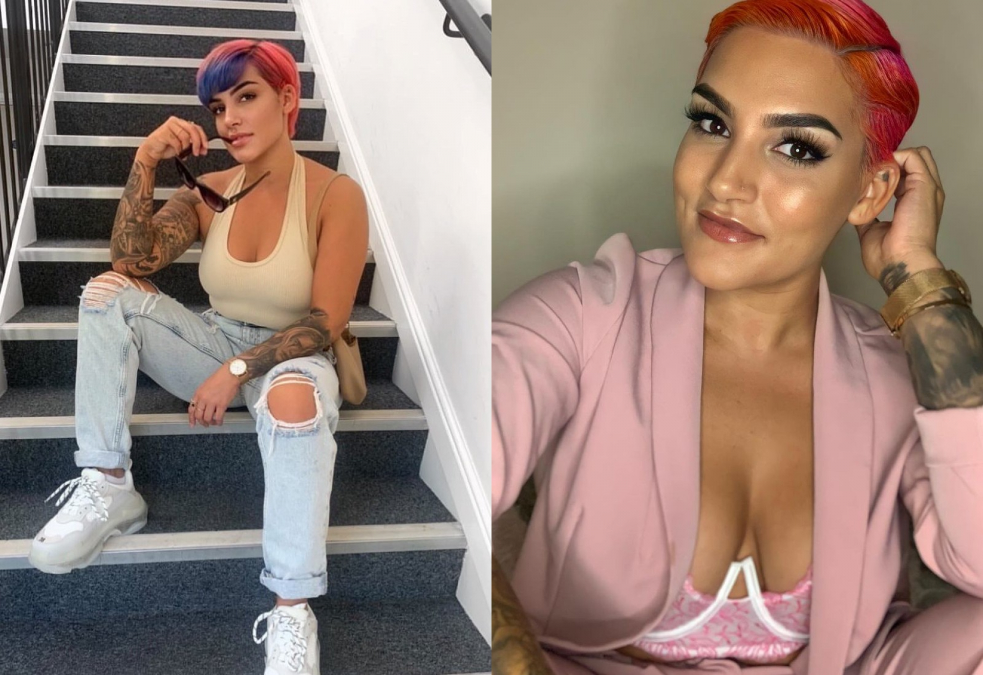 Секси красавица покори TikTok и никой не й вярва, че работи като... ВИДЕО