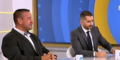 Харизанов и Слави Василев в лют спор за лепилото ПП и кой ще е президент