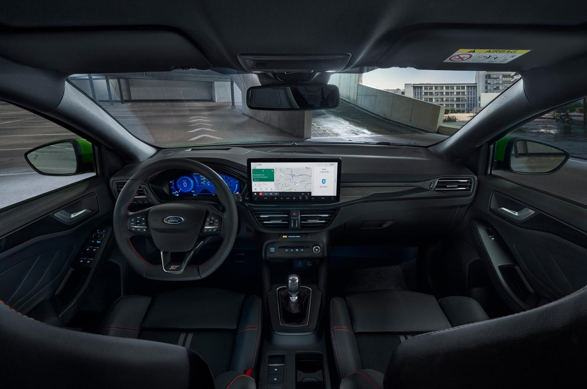 Ford Focus сега е още по-рафиниран, с подобрена свързаност, електрифицирани двигатели и изразителен стил