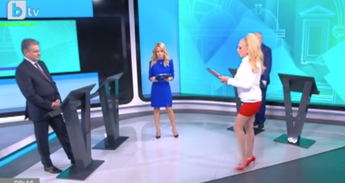 Невиждан екшън в bTV! Сидеров напусна студиото, Цънцарова изгони Луна