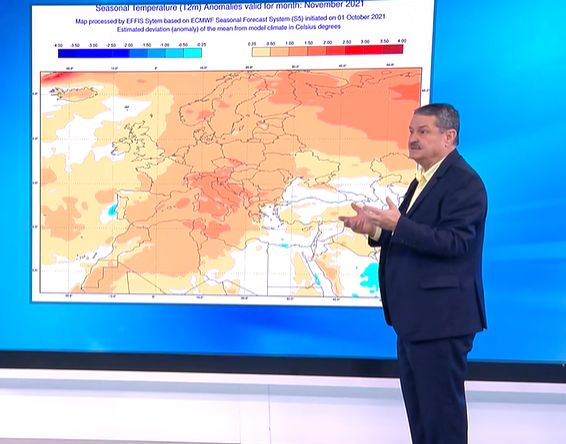 Проф. Рачев притеснен направи дългосрочна прогноза за зимата КАРТИ