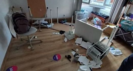 Група мъже потрошиха офис на ЛГБТИ организация в София 