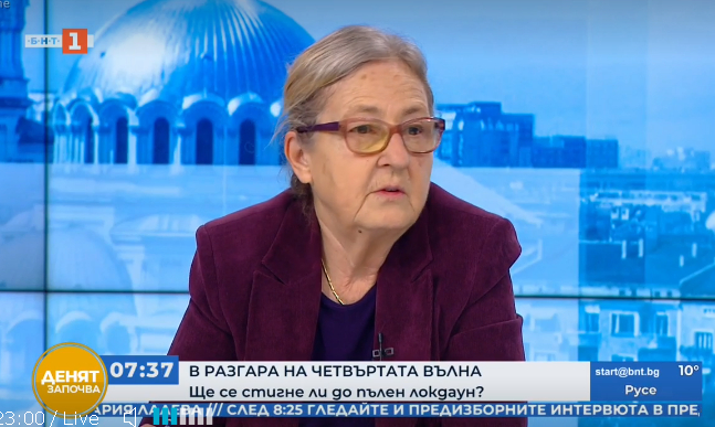 Проф. Кожухарова стресна всички: Локдаунът вече е въведен и това не е последната вълна!