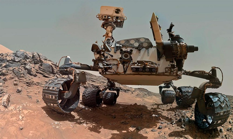 Curiosity отново откри органични вещества на Марс