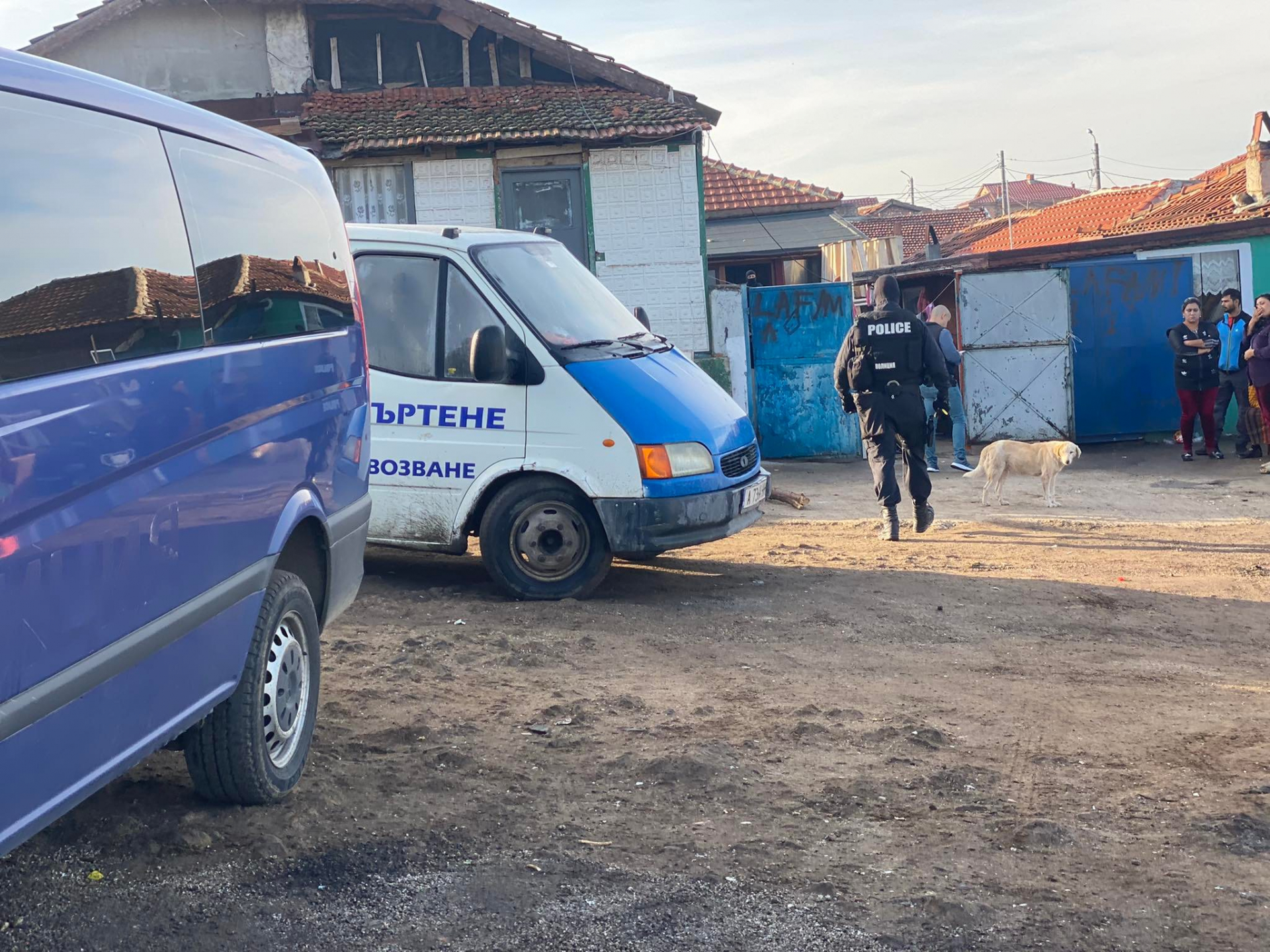 Спецакция в ромска махала в Бургас, ето кого арестуваха