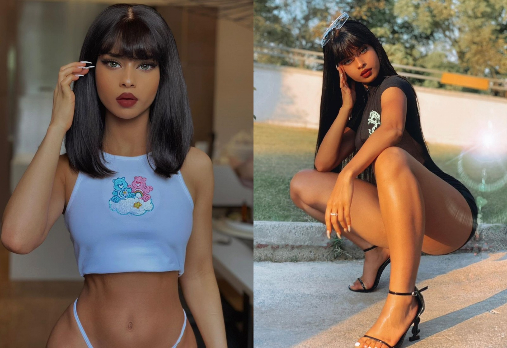 Лице на кукла, но бюст и бедра на шампионка СНИМКИ 18+