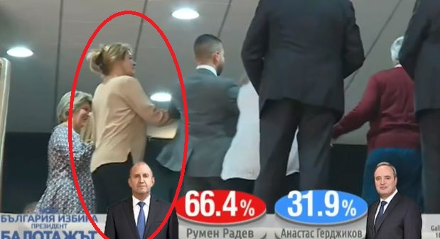 Не е за вярване какво направи Радева минути след победата на съпруга й! Ексклузивни СНИМКИ и ВИДЕО