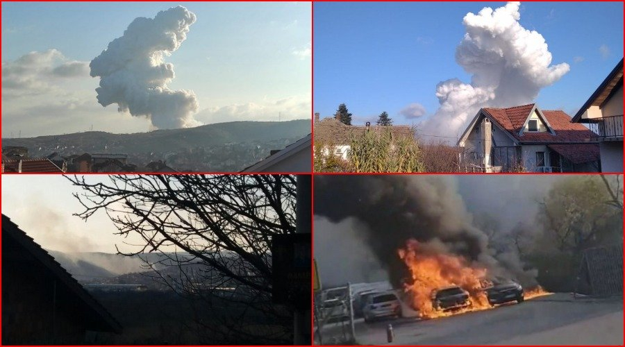 Черна прокоба на Балканите, мощни експлозии в Белград, има загинали ВИДЕО 