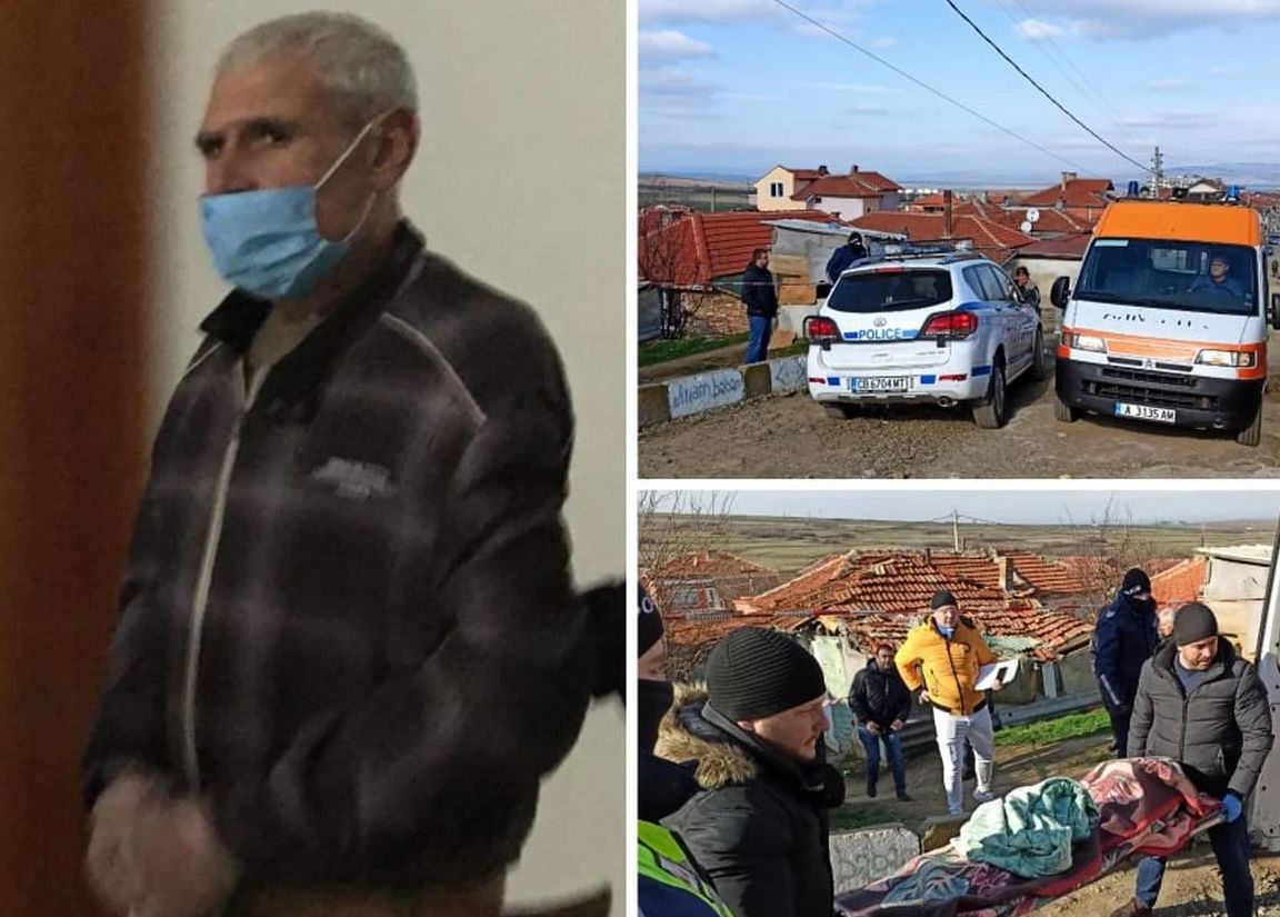 Геят рецидивист, убил брат си в Карнобат, чу най-страшната новина