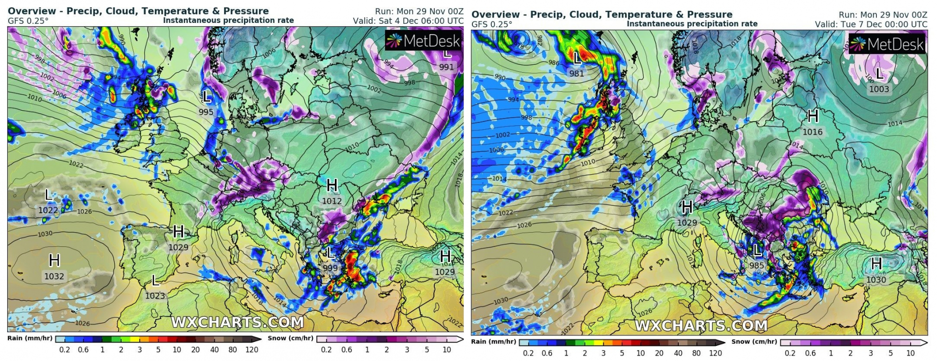 Meteo Balkans с първа подробна прогноза за декември и ще имаме ли снежни празници КАРТИ