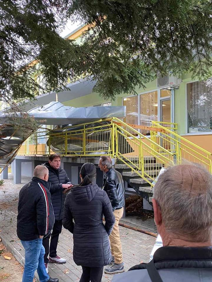 Бурята помля и детска градина в община Стамболийски СНИМКИ