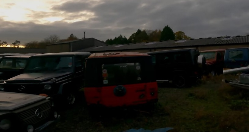 Невероятно: Откриха десетки изоставени Mercedes G-Class СНИМКИ