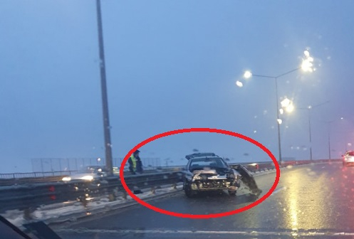 Първо в БЛИЦ! Адско меле на Северната скоростна тангента СНИМКА