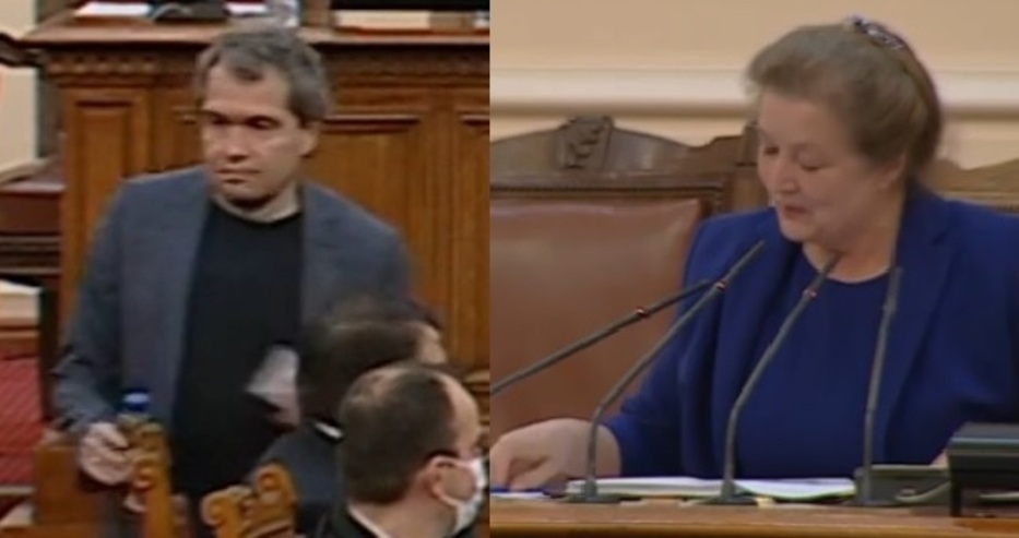 Тошко Йорданов взриви НС, надига бутилка, пълна със... СНИМКА