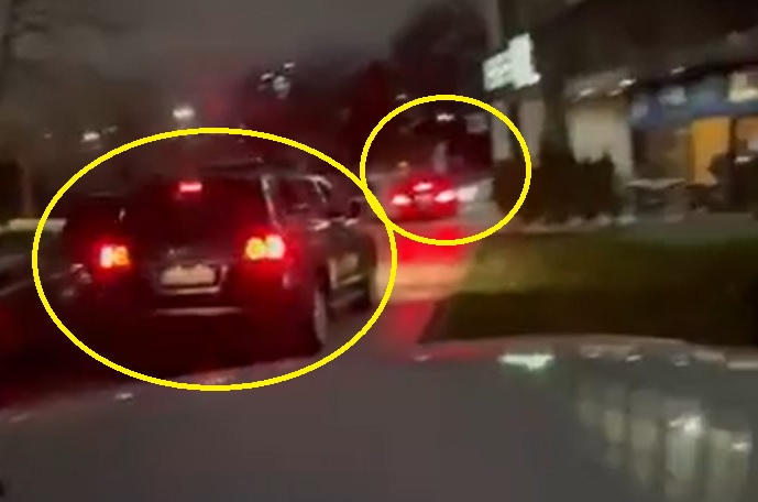 Появи се ВИДЕО как Кирил Петков ходи пеша с 2 автомобила на НСО