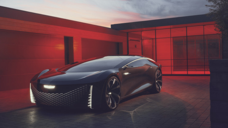 Cadillac InnerSpace: Диван, телевизор, напитки и... ВИДЕО