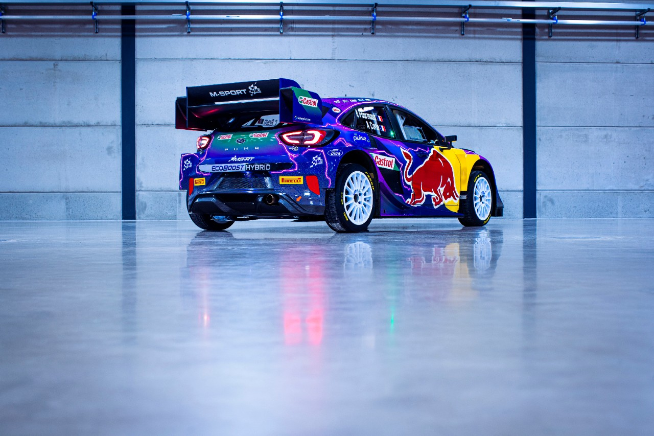 Представиха състезателния екстериор и екипа пилоти на новия електрифициран WRC автомобил M-Sport Ford Puma Hybrid Rally1 преди дебюта в Монте Карло