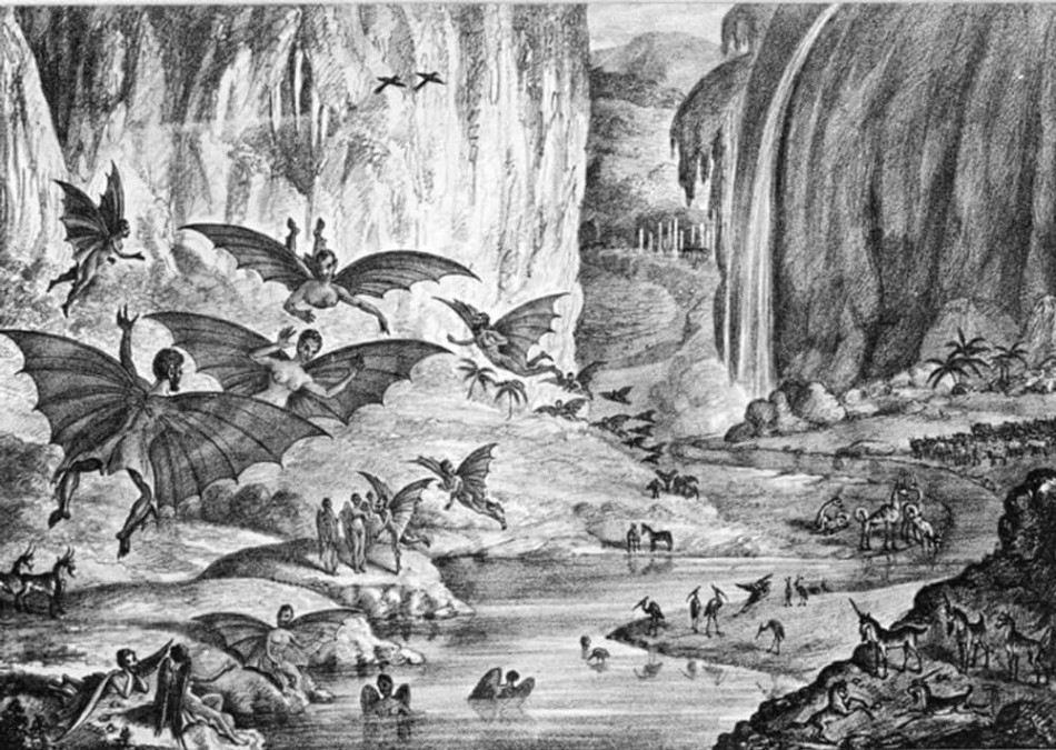 Откриха разумни същества на Луната: Новина от 1835 г. подпали цял свят СНИМКИ