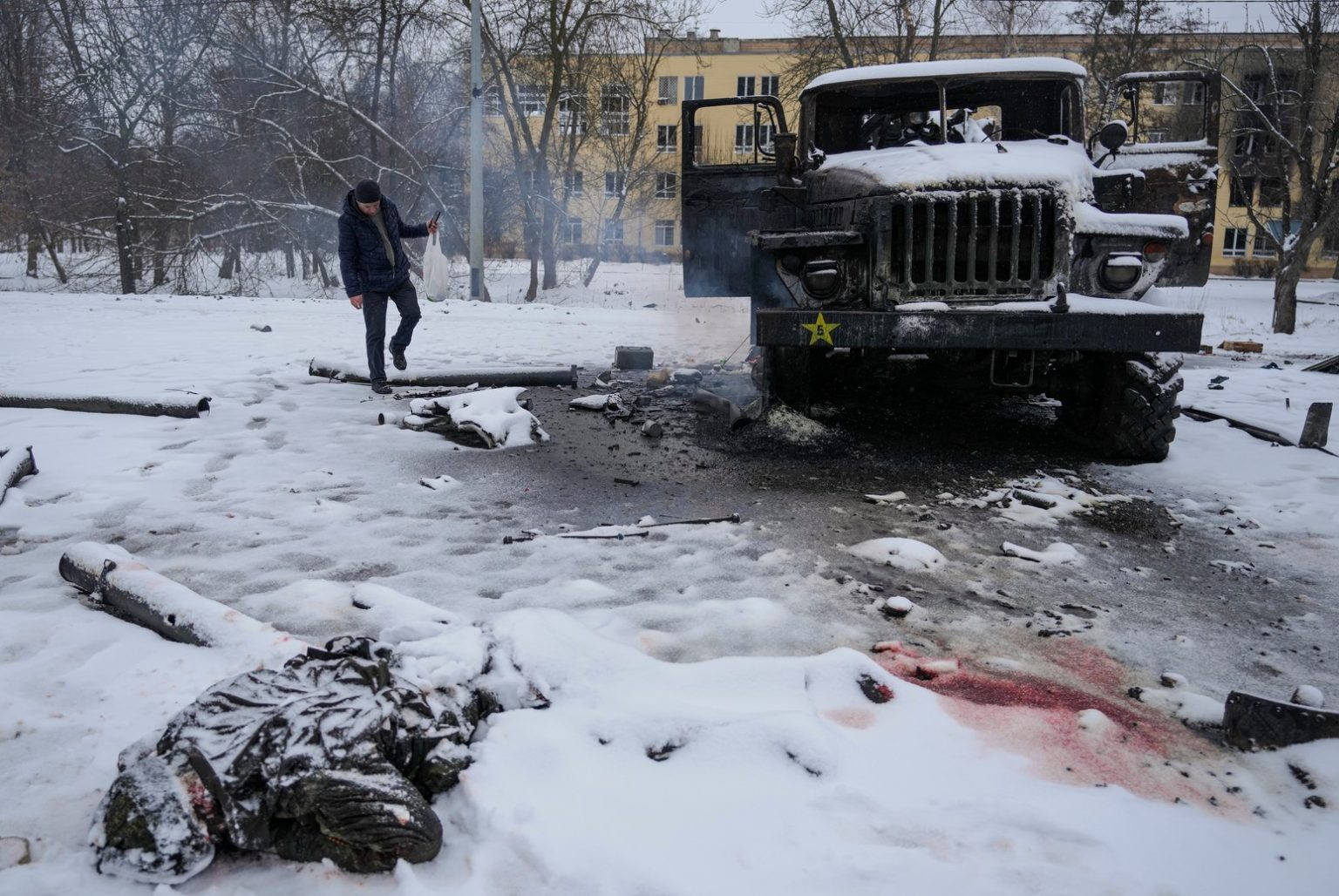 Руските войски превзеха втория по големина град в Запорожка област тази нощ  