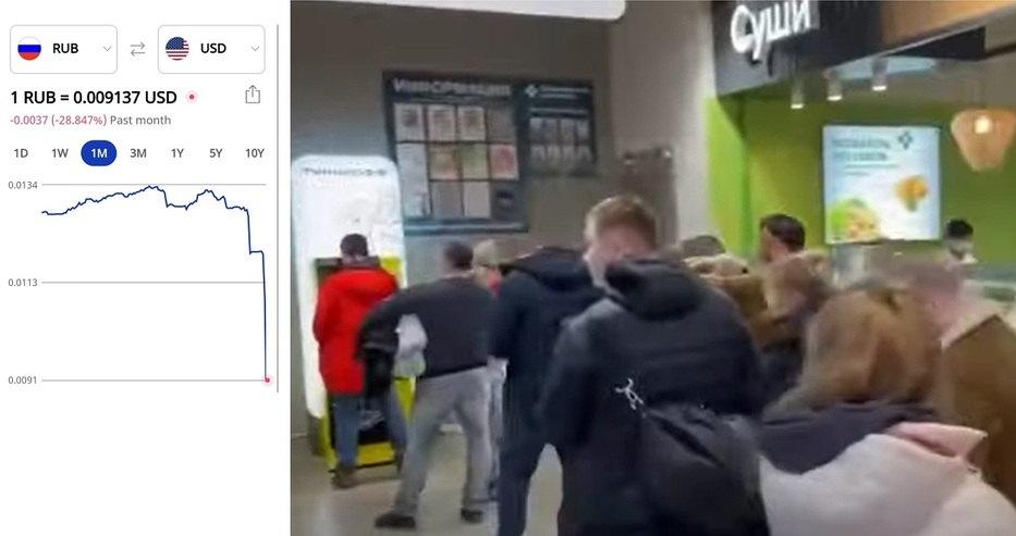 Крах за рублата, руските активи на практика са "нетъргуваеми"