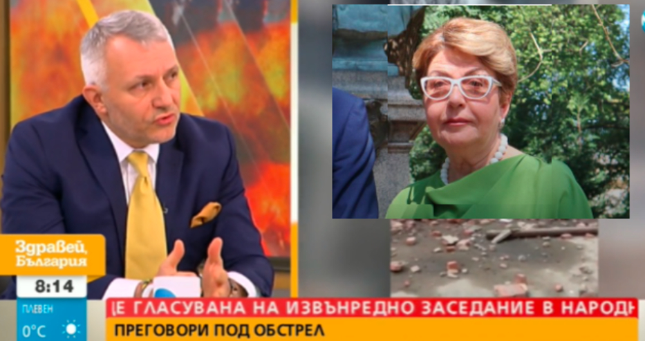 Хаджигенов напсува в ефир руската посланичка, Райчев и Василев напуснаха студиото ВИДЕО