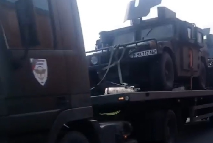 Два конвоя военна БГ техника се изсипа на "Дунав мост 2" и... СНИМКИ